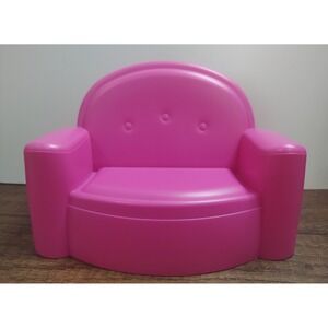 11" Fashion Doll Pink Love Seat Dollhouse Living Room Furniture B10